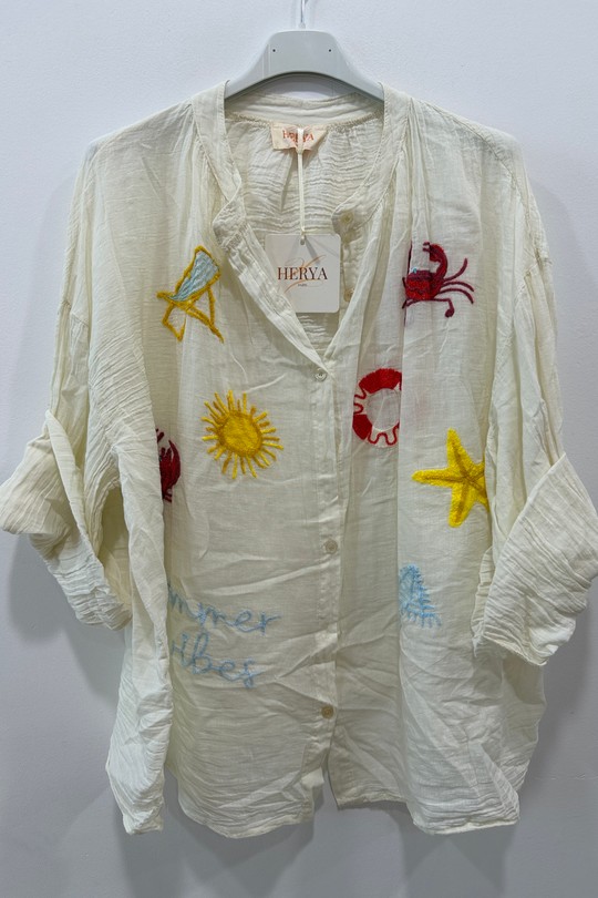 Chemises Femme Blanc HERYA 858061 Efashion Paris
