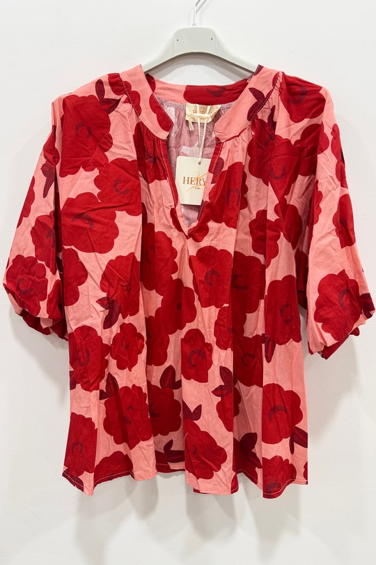 Blouses Femme Orange HERYA 6596 Efashion Paris