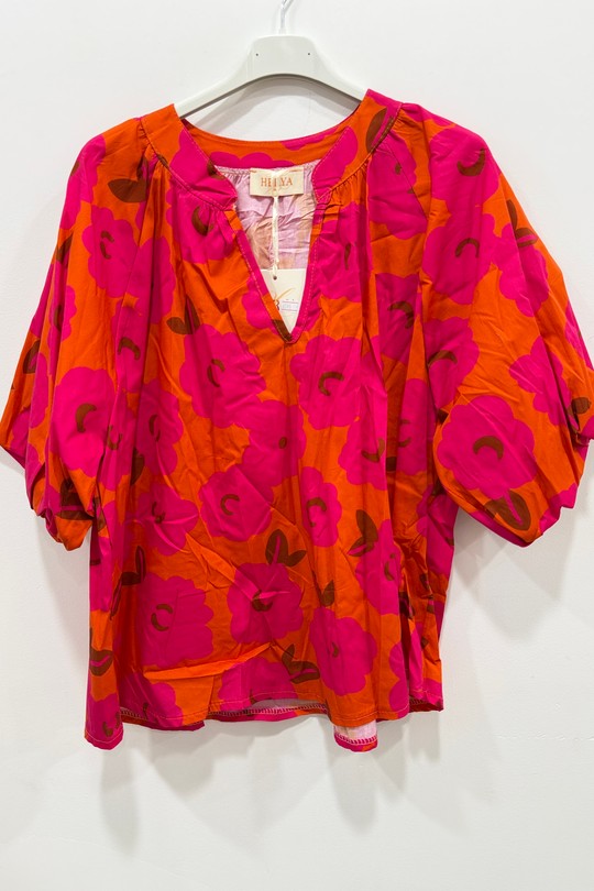 Blouses Femme Orange HERYA 6596 Efashion Paris
