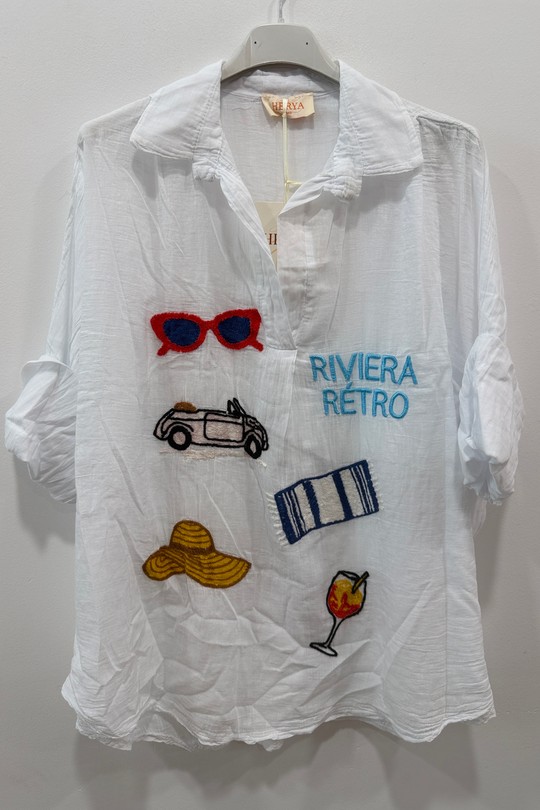 Blouses Femme Blanc HERYA 851983 Efashion Paris