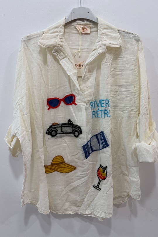 Blouses Femme Blanc HERYA 851983 Efashion Paris