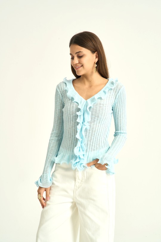 Tops Femme Bleu Kélie K5-02 Efashion Paris