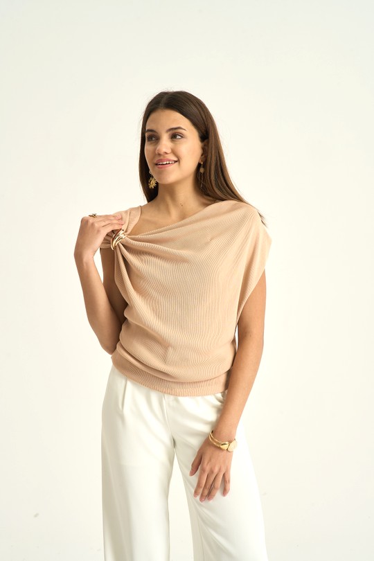 Tops Femme Camel Kélie K5-06 Efashion Paris