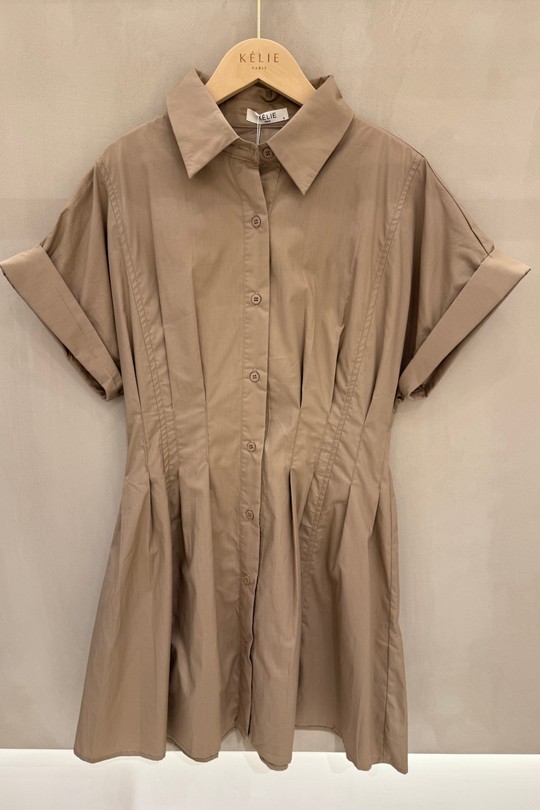 Short dresses Women Blue Kélie K9-11 Efashion Paris