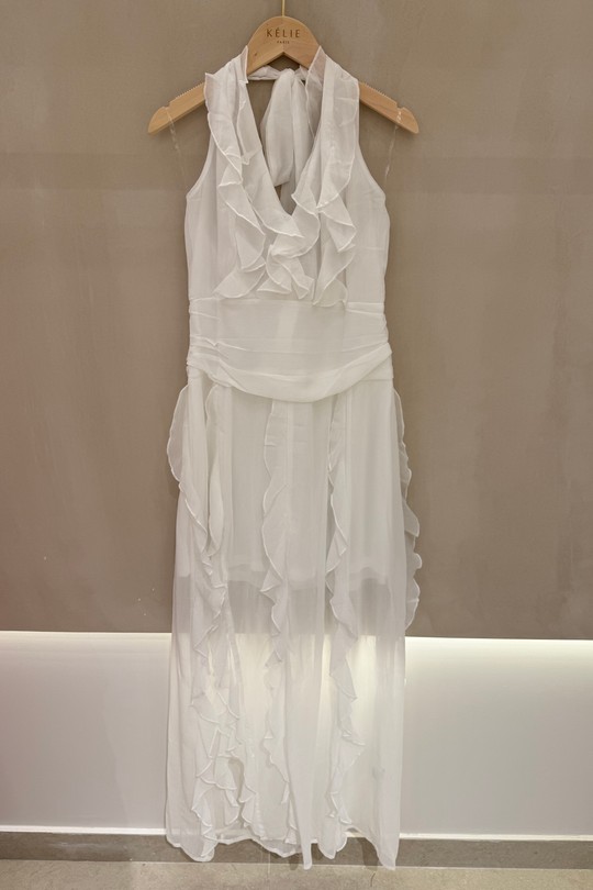 Short dresses Women White Kélie K9-21 Efashion Paris