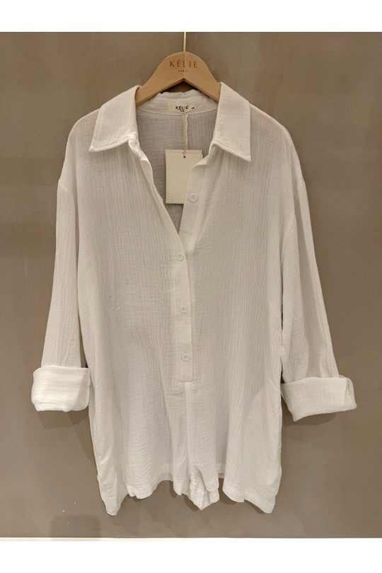 Combinaisons Femme Beige Kélie KC-13 Efashion Paris