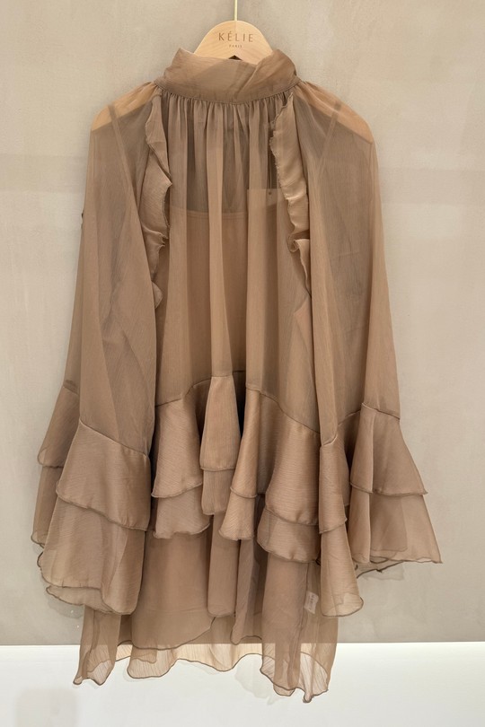 Short dresses Women Green Kélie KJ-07 Efashion Paris