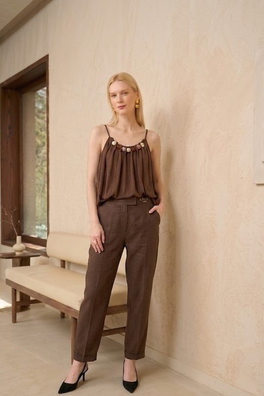 Tops Women Coffee Kélie Y2609 Efashion Paris