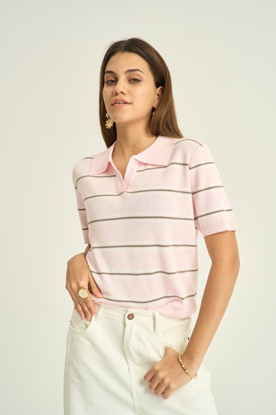 Tops Femme Rose Kélie K5-08B Efashion Paris
