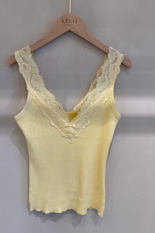 Débardeurs Femme Blanc Kélie K5-13B Efashion Paris