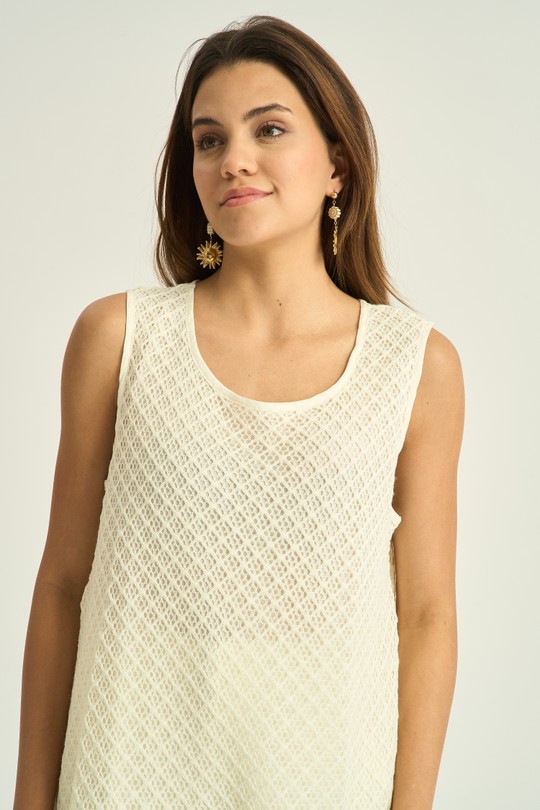 Robes longues Femme Beige Kélie K6-03B Efashion Paris