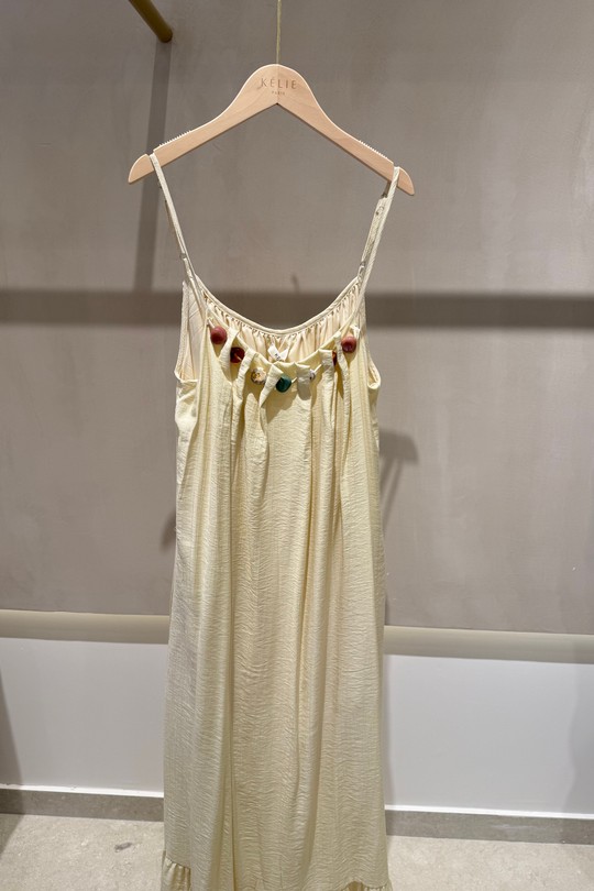 Robes longues Femme Taupe Kélie K6-08B Efashion Paris