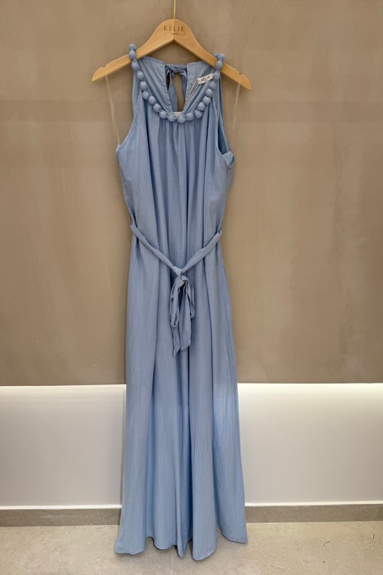 Robes longues Femme Taupe Kélie K6-09B Efashion Paris