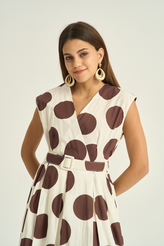 Robes longues Femme Café Kélie K6-12B Efashion Paris