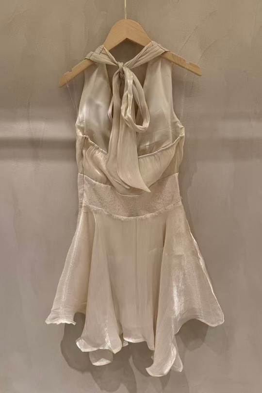 Robes courtes Femme Champagne Kélie K9-27B Efashion Paris