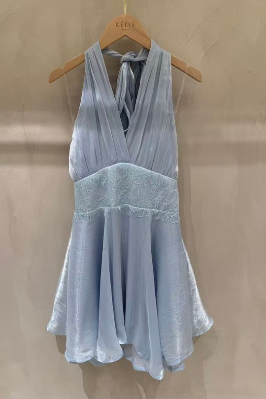 Robes courtes Femme Champagne Kélie K9-27B Efashion Paris