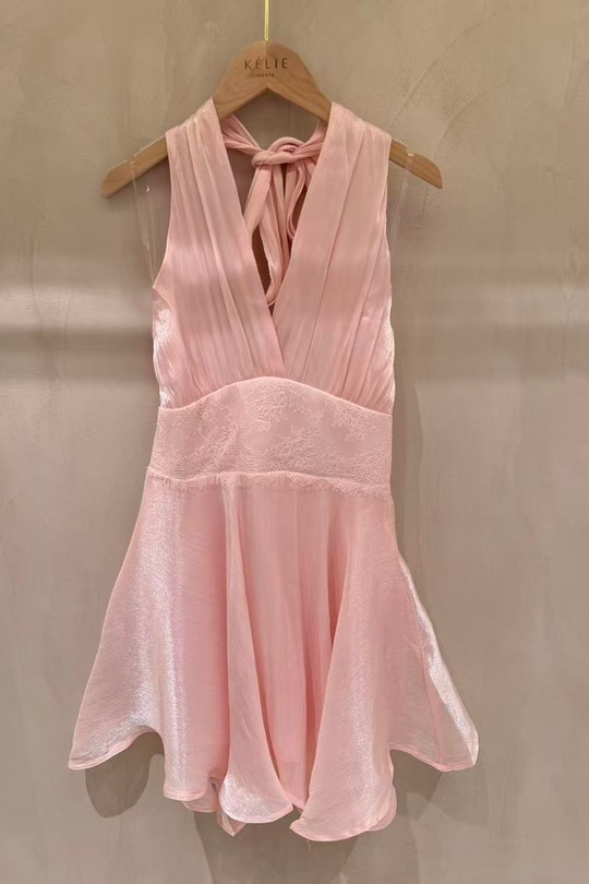 Robes courtes Femme Champagne Kélie K9-27B Efashion Paris