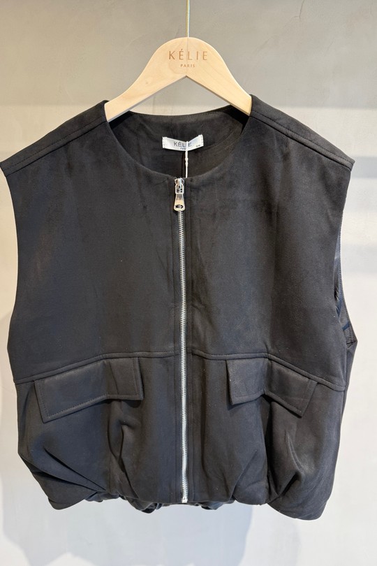 Gilets Femme Vert Kélie KY001C Efashion Paris