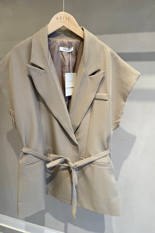 Gilets Femme Beige Kélie KY005C Efashion Paris