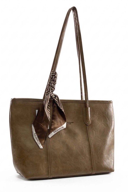 Cabas Maroquinerie Noir CALEYNA 8810 Efashion Paris