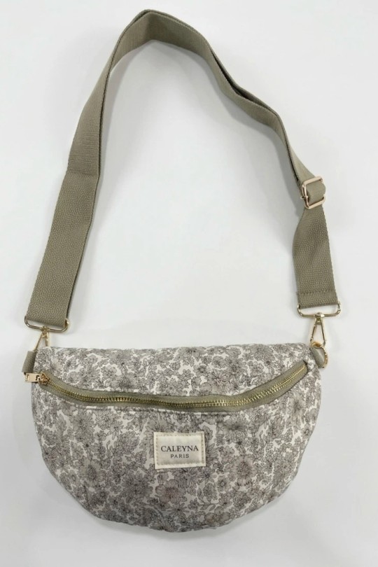 Sacs bananes Maroquinerie Rose CALEYNA 910-01 Efashion Paris