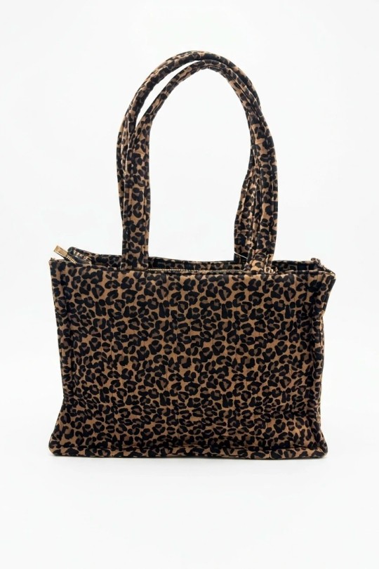 Cabas Maroquinerie Marron clair CALEYNA 910-06 Efashion Paris