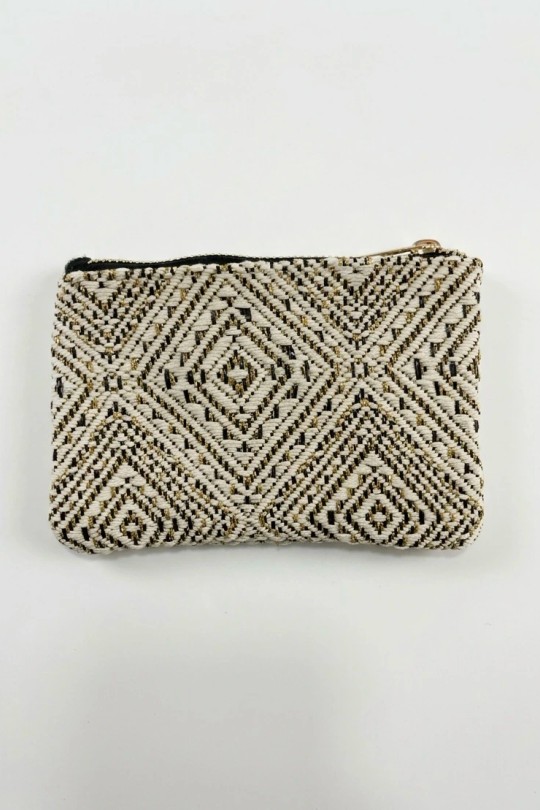 Petite maroquinerie Maroquinerie Noir CALEYNA 910-07A Efashion Paris