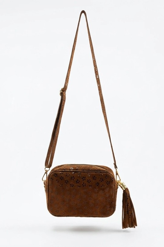 Sacs à bandoulière Maroquinerie Rose CALEYNA BS6297 Efashion Paris