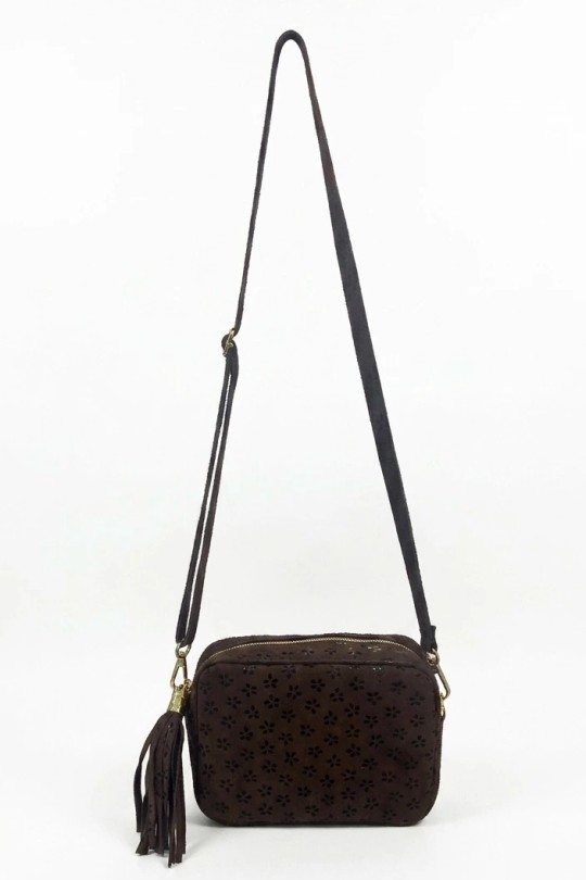 Sacs à bandoulière Maroquinerie Rose CALEYNA BS6297 Efashion Paris