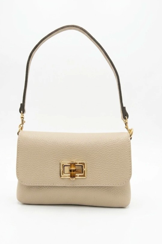 Sacs à bandoulière Maroquinerie Beige CALEYNA DO-B0101 Efashion Paris