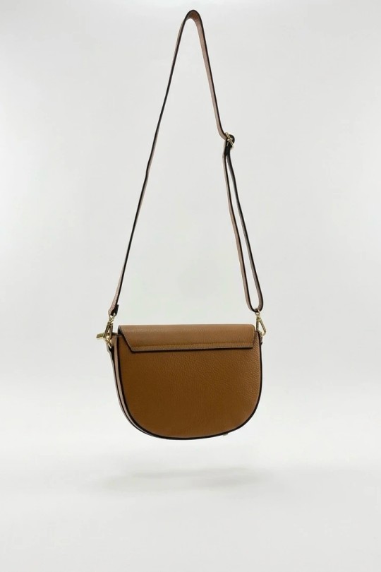 Sacs à bandoulière Maroquinerie Beige CALEYNA DO-B0108 Efashion Paris