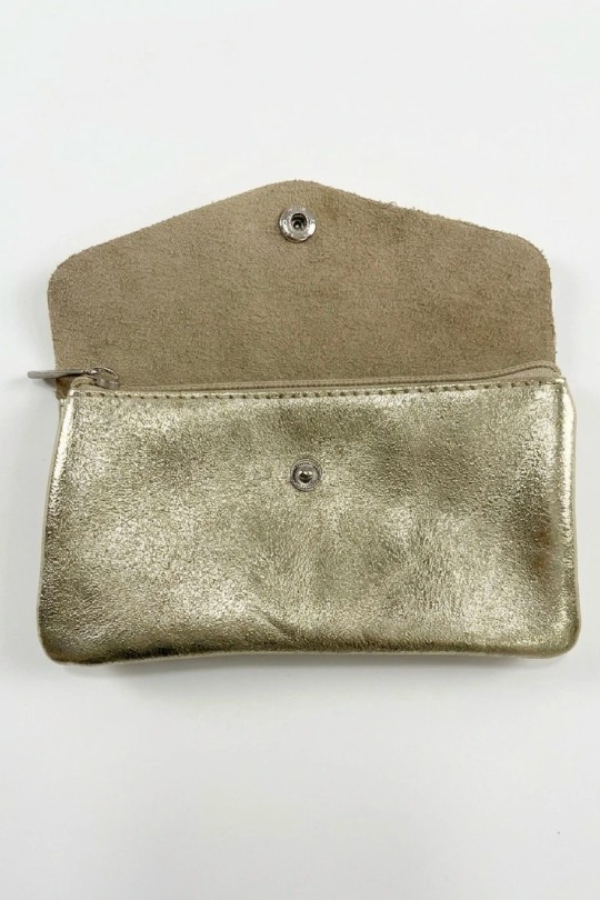 Petite maroquinerie Maroquinerie Camel CALEYNA PP-0017L Efashion Paris