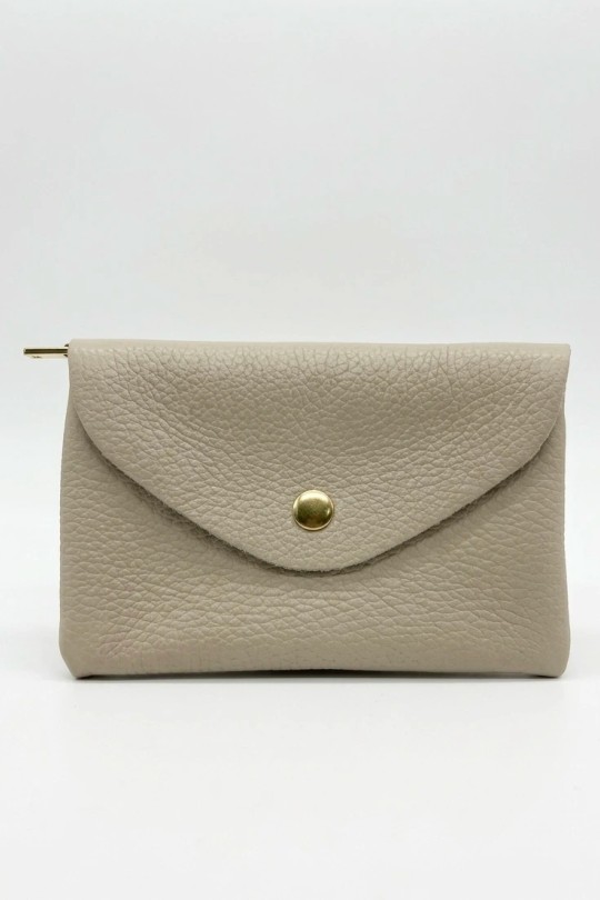 Petite maroquinerie Maroquinerie Camel CALEYNA PP-0017L Efashion Paris