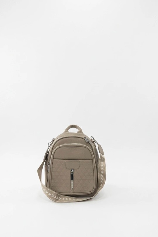 Sac à dos Maroquinerie Noir CALEYNA 961 Efashion Paris