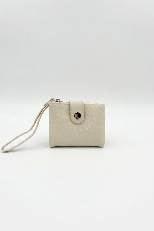 Petite maroquinerie Maroquinerie Blanc CALEYNA C10108 Efashion Paris