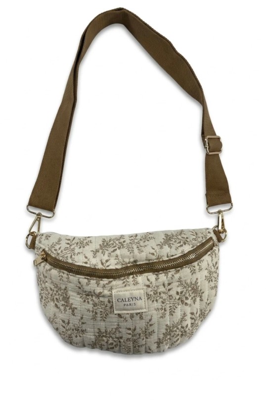 Sacs bananes Maroquinerie Rose CALEYNA 910-01 #c Efashion Paris