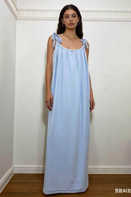 Robes longues Femme Vert d eau QL 5025 Efashion Paris