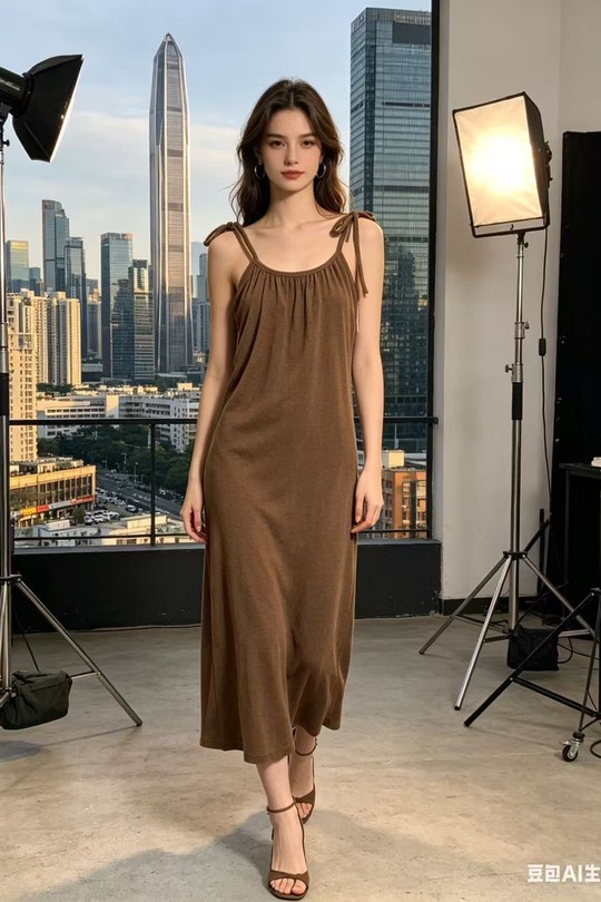 Robes longues Femme Vert d eau QL 5025 Efashion Paris