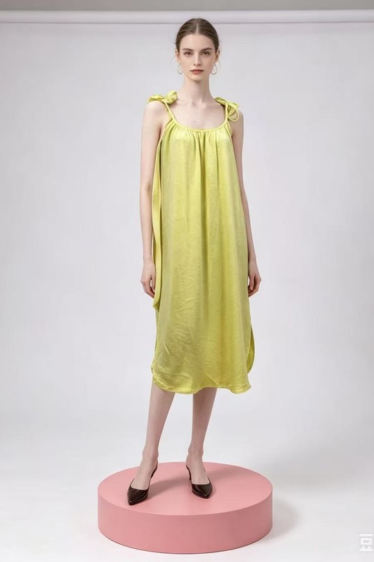 Robes longues Femme Vert d eau QL 5025 Efashion Paris