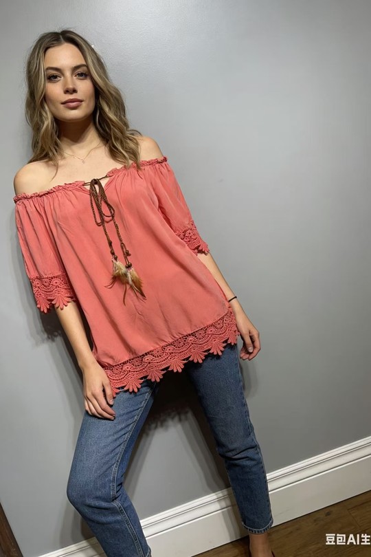Tops Femme Blanc QL 22113 Efashion Paris