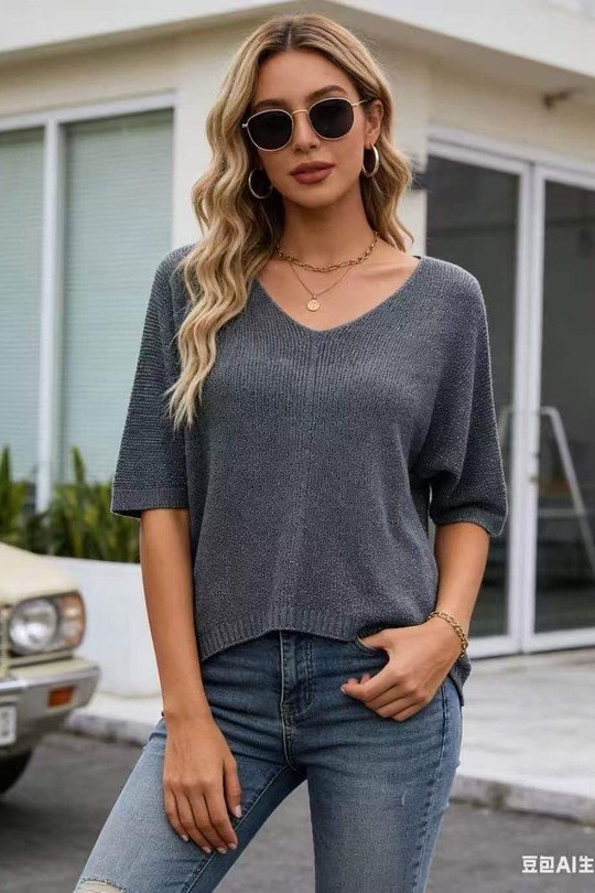 Pulls Femme Rouge QL 8100 Efashion Paris