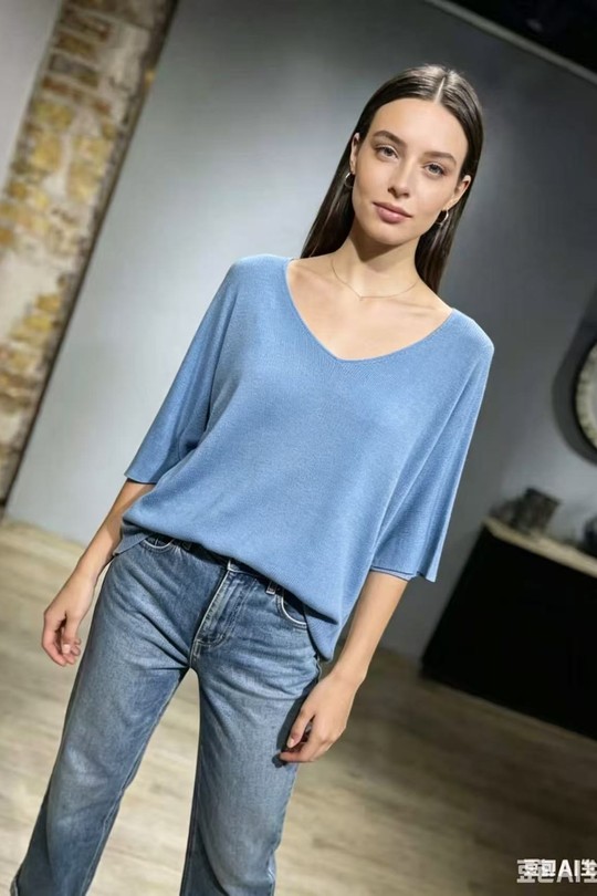 Pulls Femme Kaki QL 2400 Efashion Paris
