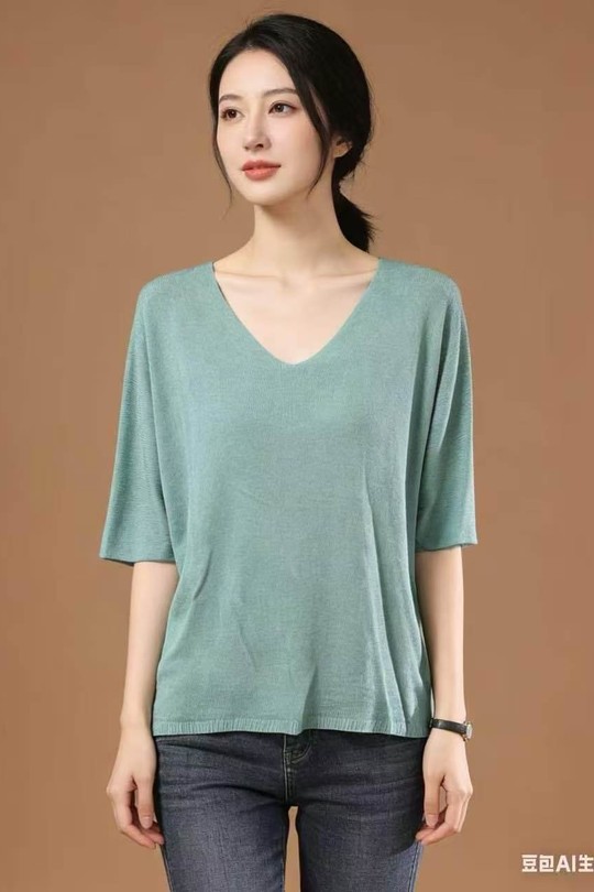 Pulls Femme Kaki QL 2400 Efashion Paris