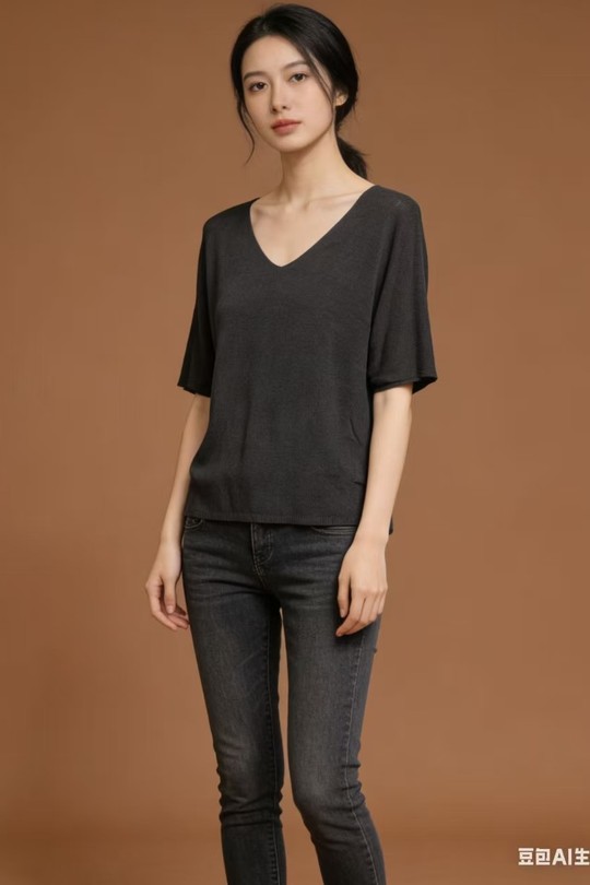 Pulls Femme Kaki QL 2400 Efashion Paris