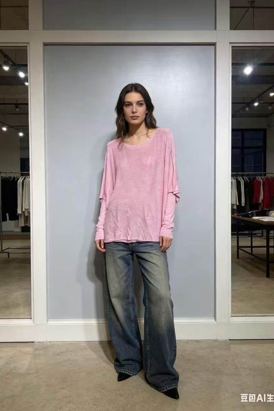 Pulls Femme Blanc QL 2201-4 Efashion Paris