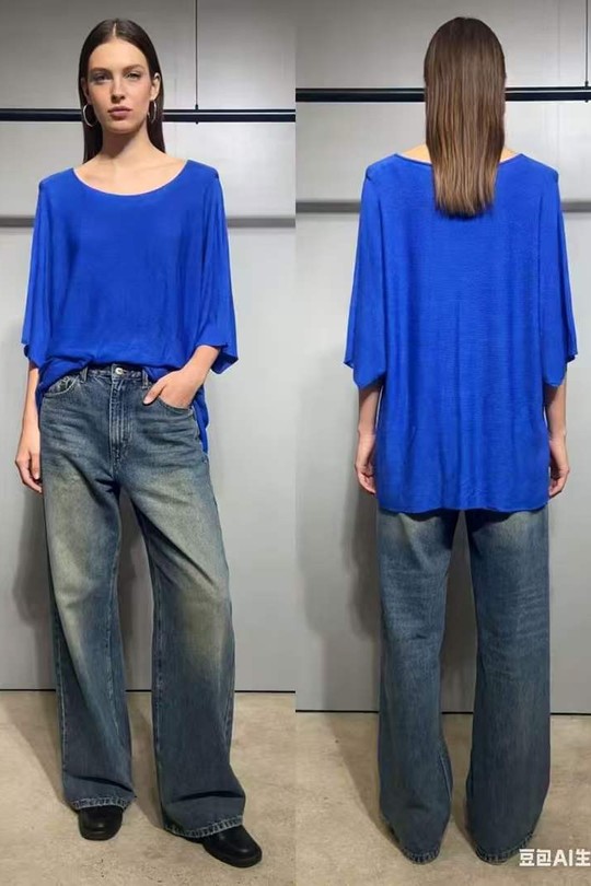 Pulls Femme Blanc QL 2201-4 Efashion Paris