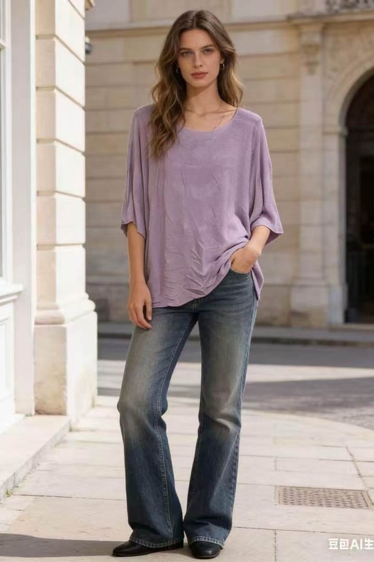 Pulls Femme Blanc QL 2201-4 Efashion Paris