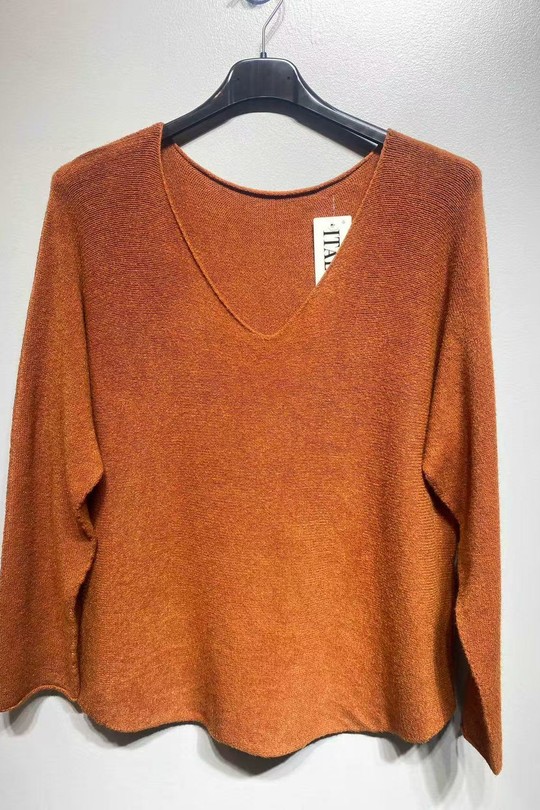 Pulls Femme Bordeaux QL 2218 Efashion Paris