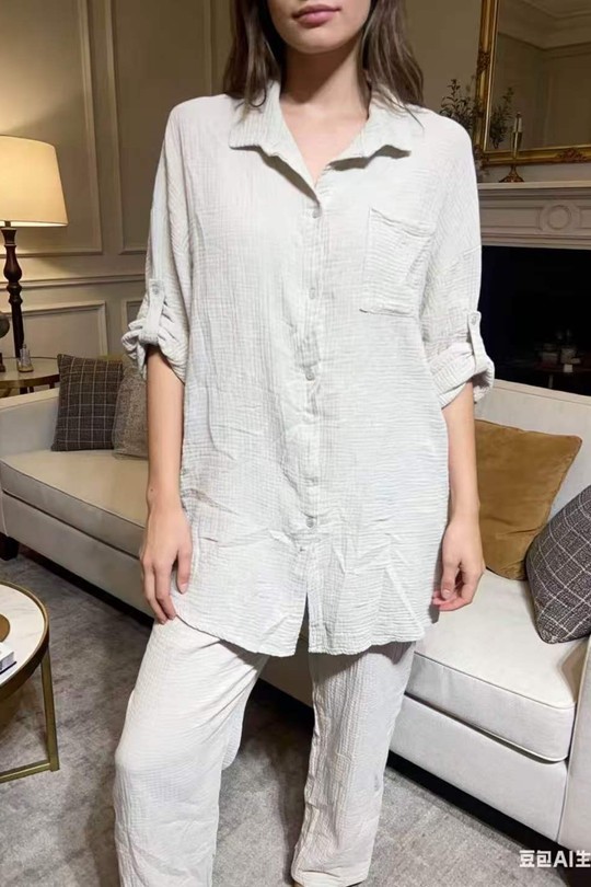Ensembles Femme Beige QL 3390 Efashion Paris