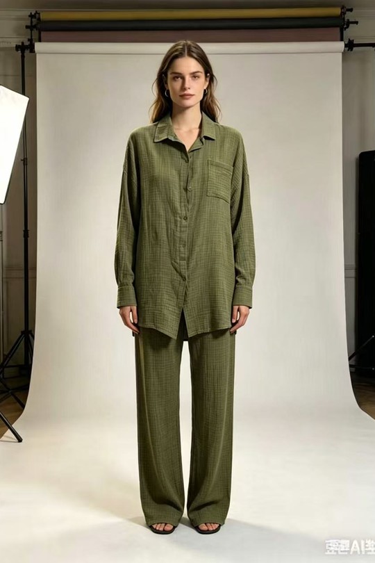 Ensembles Femme Beige QL 3390 Efashion Paris